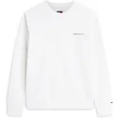 Tommy Hilfiger Sweatshirt 'Logo' preto / branco