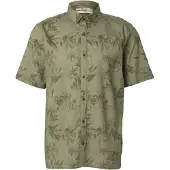 INDICODE JEANS Camisa 'Bloomer' verde / oliveira