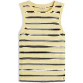 Tommy Hilfiger Top amarelo claro / preto / branco