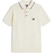 Tommy Hilfiger Pullover 'Regular Fit Textured' bege