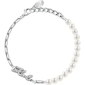 Karl Lagerfeld Elegant Bracciale with synthetic pearls Pearl KLAYR08