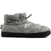 Nuvola Nuvola. Pantufa 'Boot Home Marbled' cinzento denim