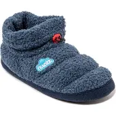 Nuvola Nuvola. Pantufa 'Boot Home Sheep' azul escuro