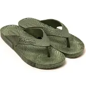 Brasileras Sapato de praia/banho 'Gummix' verde escuro