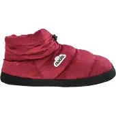 Nuvola Nuvola. Pantufa 'Boot Home Marbled' borgonha