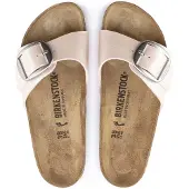 Birkenstock Chinelos Madrid Big Buckle mulheres - Rosa - 38