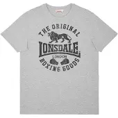 Lonsdale Camisa 'Grinton' acinzentado / preto