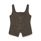 Vero Moda Colete de fato 'VMKandra' chocolate