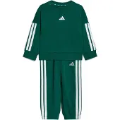 Adidas Fato de treino 'Essentials' esmeralda / branco