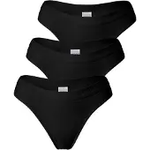 Yenita Tanga ' Damen Tanga mit elastischem Logobund ' preto