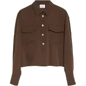 Comma Blusa castanho escuro