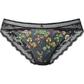 LASCANA Cueca amarelo escuro / verde claro / rosa escurecido / preto
