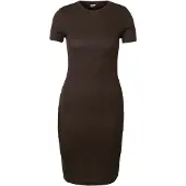 Urban Classics Vestido castanho escuro