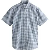 Next Camisa azul / azul claro / cáqui / branco