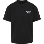Mister tee Camisa 'Memento Mori' preto / branco