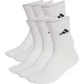 Adidas Meias de desporto 'Ess' preto / branco / branco natural