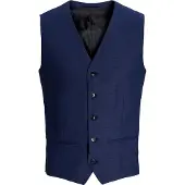Jack & Jones Colete de fato 'JPRSOLARIS' azul noturno