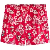 Next Calções de banho azul claro / vermelho / branco