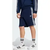 Adidas Calças '3-Stripes' navy / branco