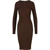 Urban Classics Vestido castanho