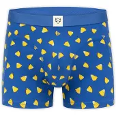 Adam Boxers 'Blue Pineapple Juice' azul / castanho claro / amarelo claro