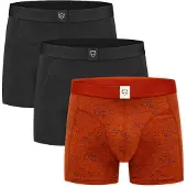 Adam Boxers 'Ginger Scoutmap' vermelho sangue / preto