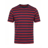 KOROSHI Camisa marinho / vermelho