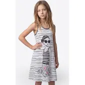KOROSHI Vestido navy / vermelho / branco
