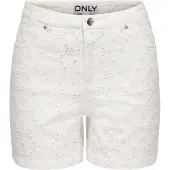 ONLY Calças 'ONLPHINE-FIO' branco