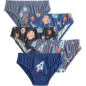 Next Cueca navy / opal / antracite / laranja