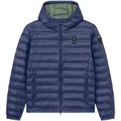 Blauer.USA Casaco meia-estação ' Charles ' azul