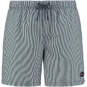 Shiwi Calções de banho verde escuro / preto / branco