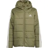 Adidas Casaco deportivo 'Essentials' oliveira / branco