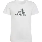 Adidas Camiseta De Manga Curta Animal Print Graphic