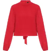 Faina Blusa turquesa / vermelho