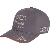 Adidas Boné desportivo 'Audi Revolut F1 Team' taupe / pedra / vermelho vivo
