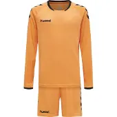 Hummel Fato de desporto laranja claro / preto