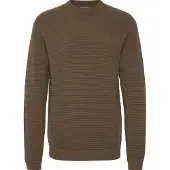 !Solid Pullover 'Valencia' castanho