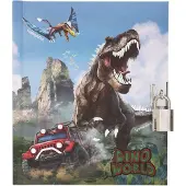Dino World Diário Secreto Diary With Padlock
