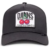 Djinns Boné 'HFT DNC Cherry' vermelho / preto / branco