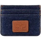 Levi's Estojo 'Denim Card Holder' azul ganga / castanho