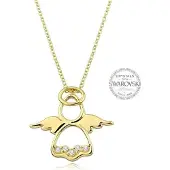 Levien L'Originale Collana Placcata In Oro Angel — Collana