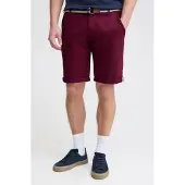 !Solid Calças chino 'Monty' vermelho vinho