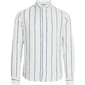 Casual Friday Camisa ' CFDYLAN striped ' azul / branco