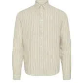 Casual Friday Camisa ' CFDALLAS striped ' taupe