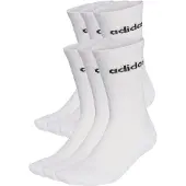 Adidas Meias Crew Linear Cushioned
