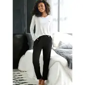 French Connection Pijama ecru / preto