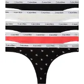 Calvin Klein Underwear Tanga vermelho vivo / preto / esbranquiçado