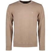 Superdry para homem. M6110691A Camisola Essentials em algodão castanho (L), Marrom, Casual