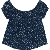 Superdry Top De Manga Curta 1/2 Button Woven